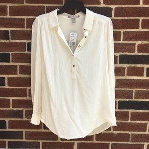 Cream Woven Blouse